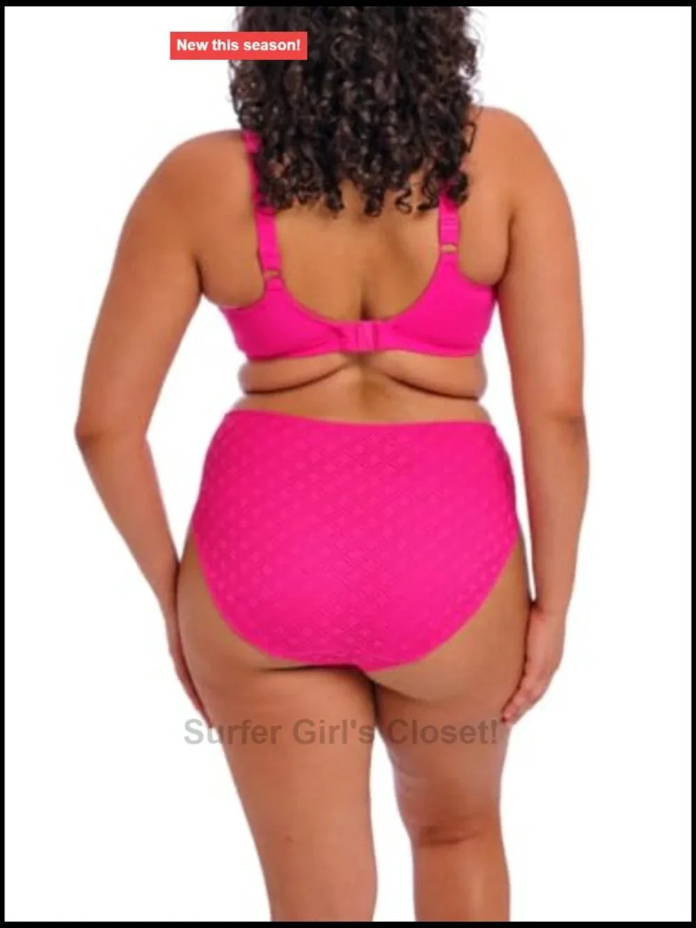UK Sizes Plunge Underwire Bikini Top With Snap Closure